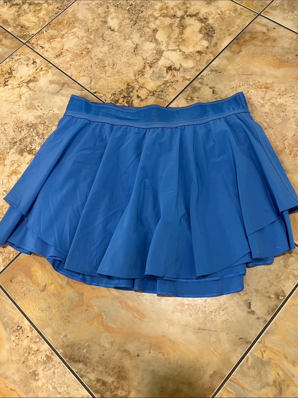 lululemon athletica Royal Blue Layered Skater Skirt